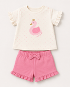 Baby Girls 2Pc Shorts Set