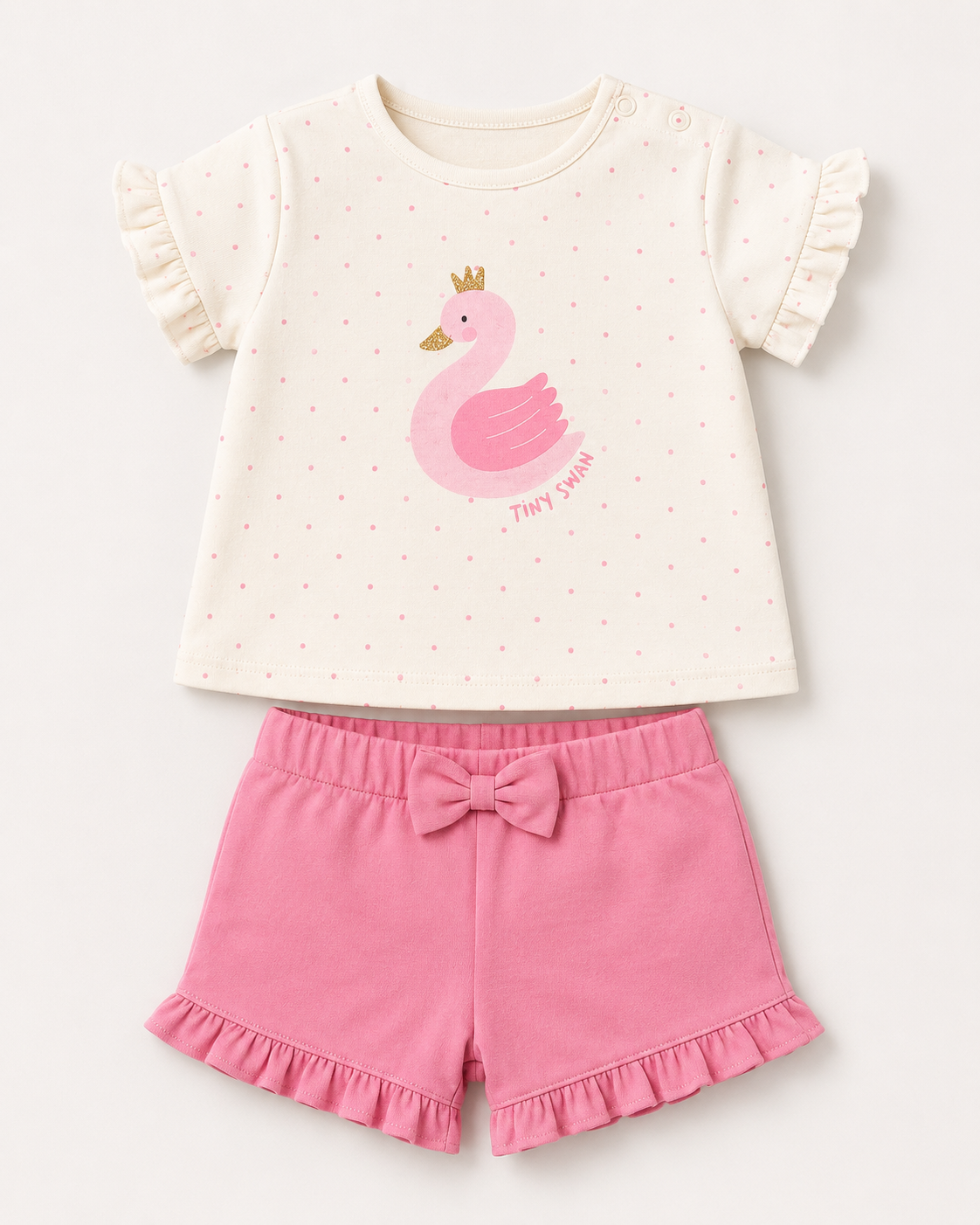 Baby Girls 2Pc Shorts Set