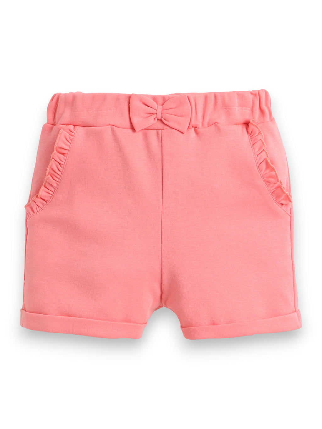 Infant Girls’ 2-Piece Set “ Bunny Face Top & Bow Detail Shorts