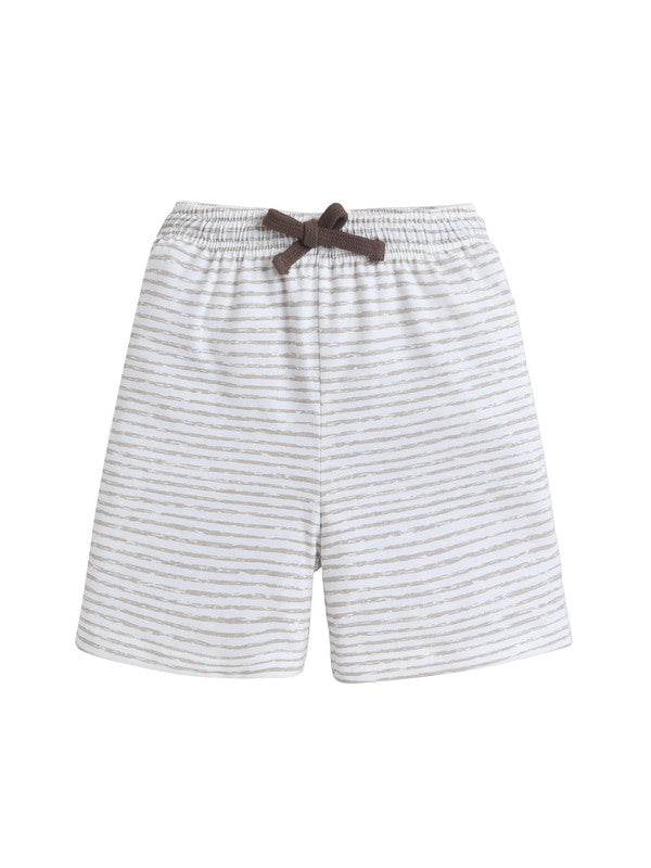 Boys Œking” Graphic Cotton Pajama Set “ T-Shirt & Shorts Nightwear