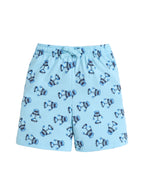 Boys Robot Print Cotton Pajama Set “ T-Shirt & Shorts Nightwear