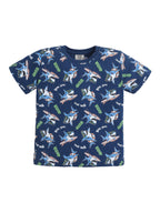 Boys’ Pajama Set “ Shark Print Cotton Nightwear (2-Piece Set)
