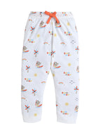 Boys Œenjoy Summer” Print Cotton Pajama Set “ T-Shirt & Pajama Pants Nightwear