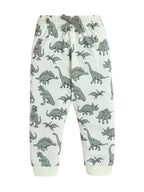 Boys’ Pajama Set “ Dino Graphic Cotton Nightwear (2-Piece Set)