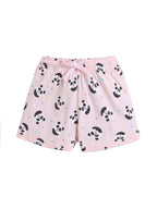 Girls Sweet Dreams Print Cotton Pajama Set “ T-Shirt & Shorts Nightwear