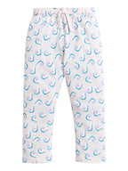 Girls Avocado Print Cotton Pajama Set “ T-Shirt & Full Pants Nightwear