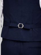 Navy Waistcoat, Shirt, Trousers & Bow Tie Set (3 Years–8 Years)