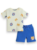 2Pc Print T Shirt Set