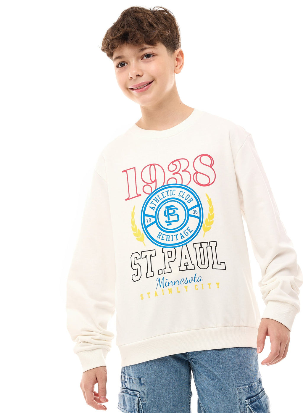 Boys' Sweatshirt "1938 St Paul"