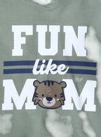Baby Boys’ 2-Piece Set “ Œfun Like Mom” Hoodie &Amp; Joggers Set