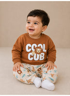 Boys 2-Piece Graphic Sweatshirt & Printed Jogger Pants Set