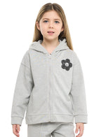 Girls Trã¨S Chic Reversible Sequin Fleece Set “ Light Grey 2-Piece Outfit