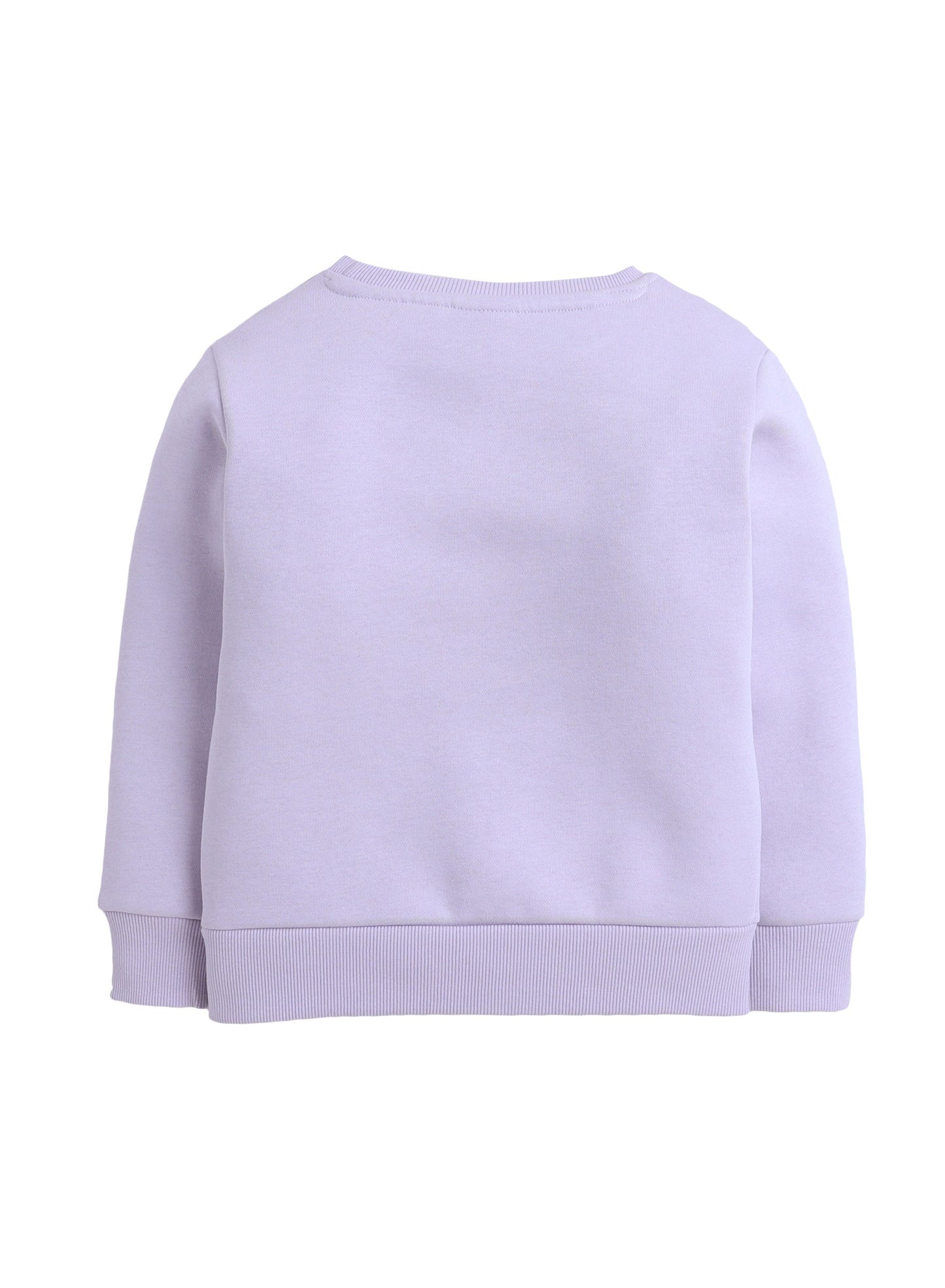 Girls “Sweet Love” Heart Fleece Sweatshirt – Pink