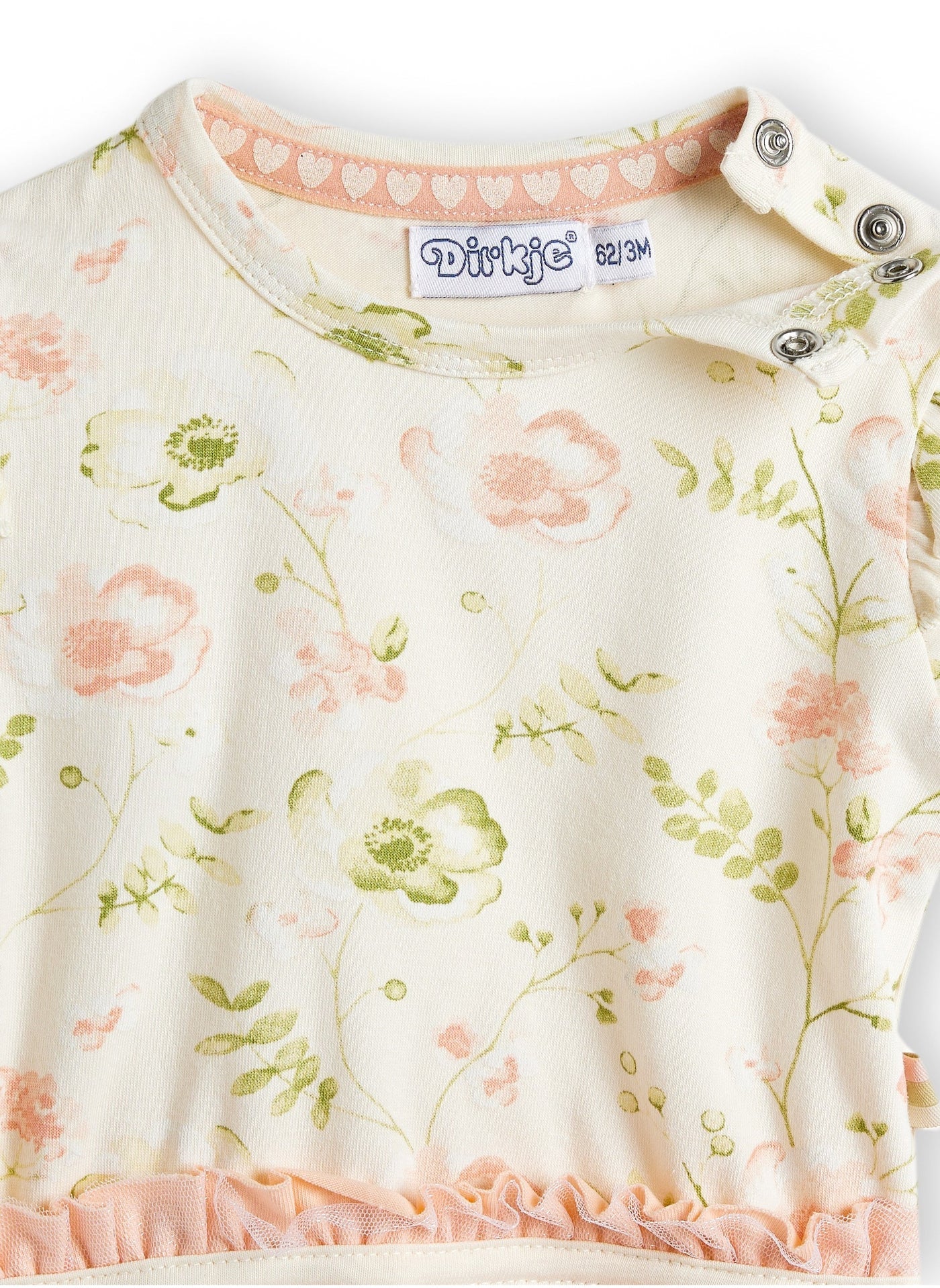 Dirkje 2 pcs babysuit + headband