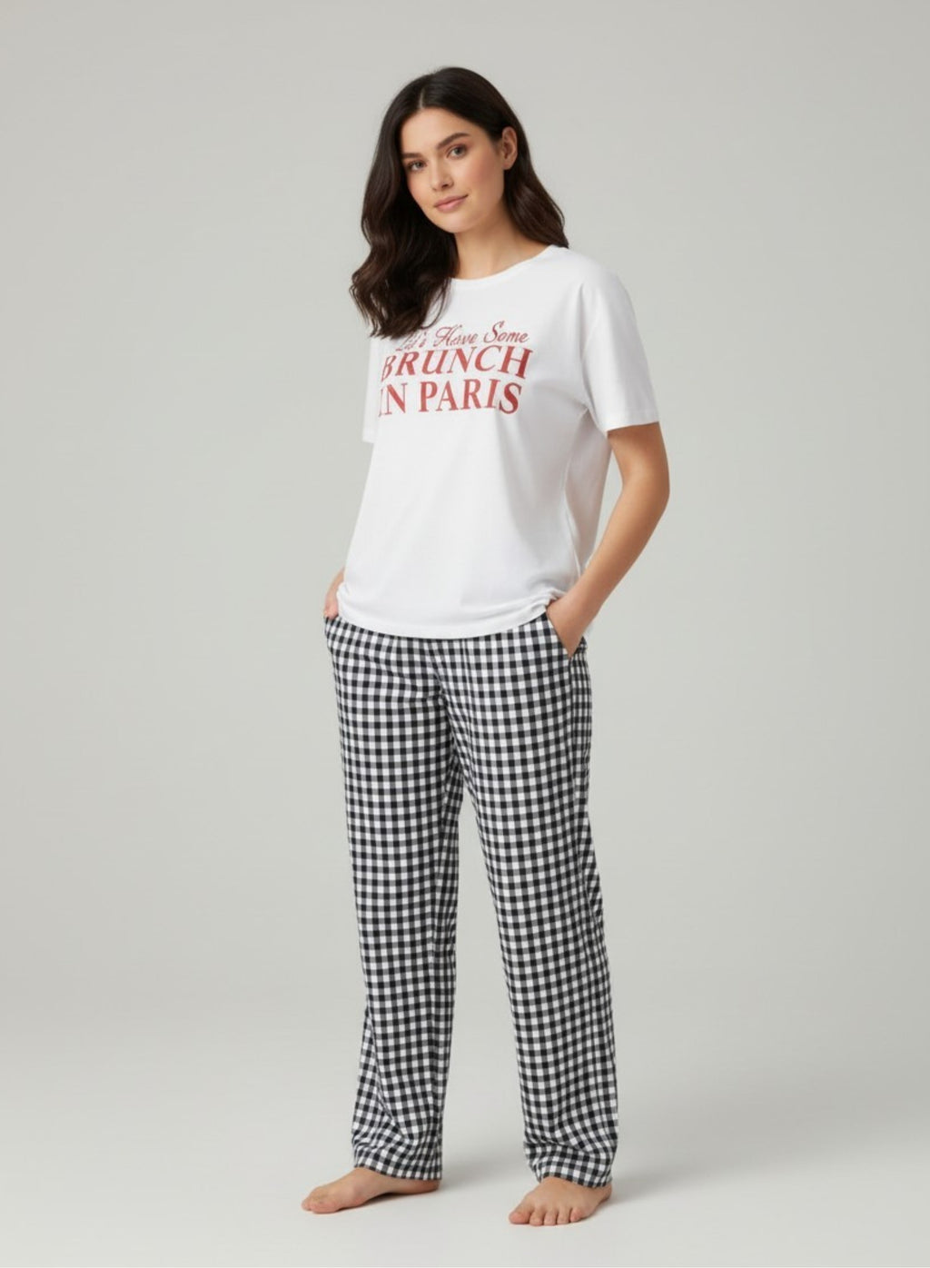 Graphic Pyjama Set