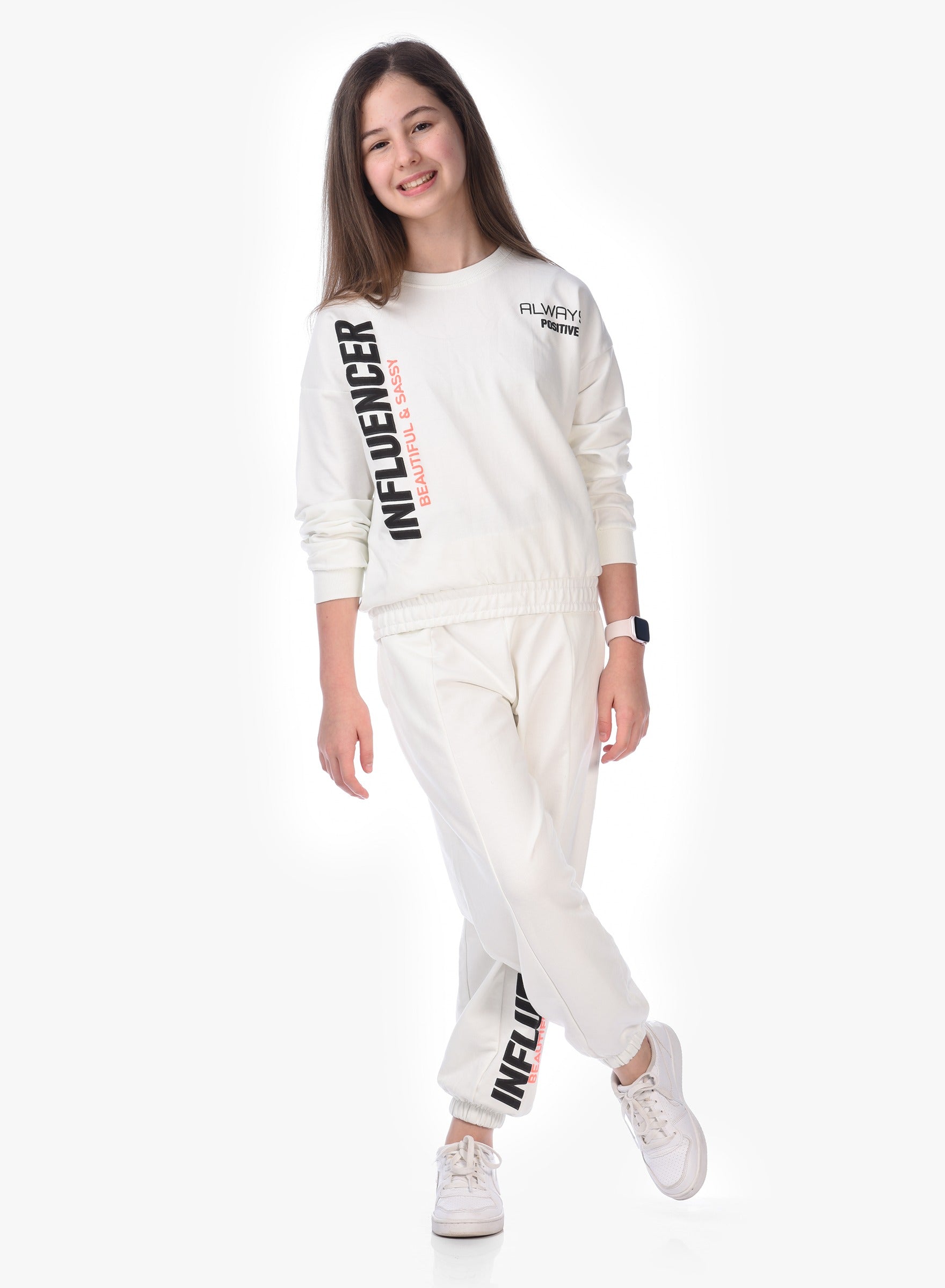 Stylish Sweatshirt With Matching Joggers Comfy Fit