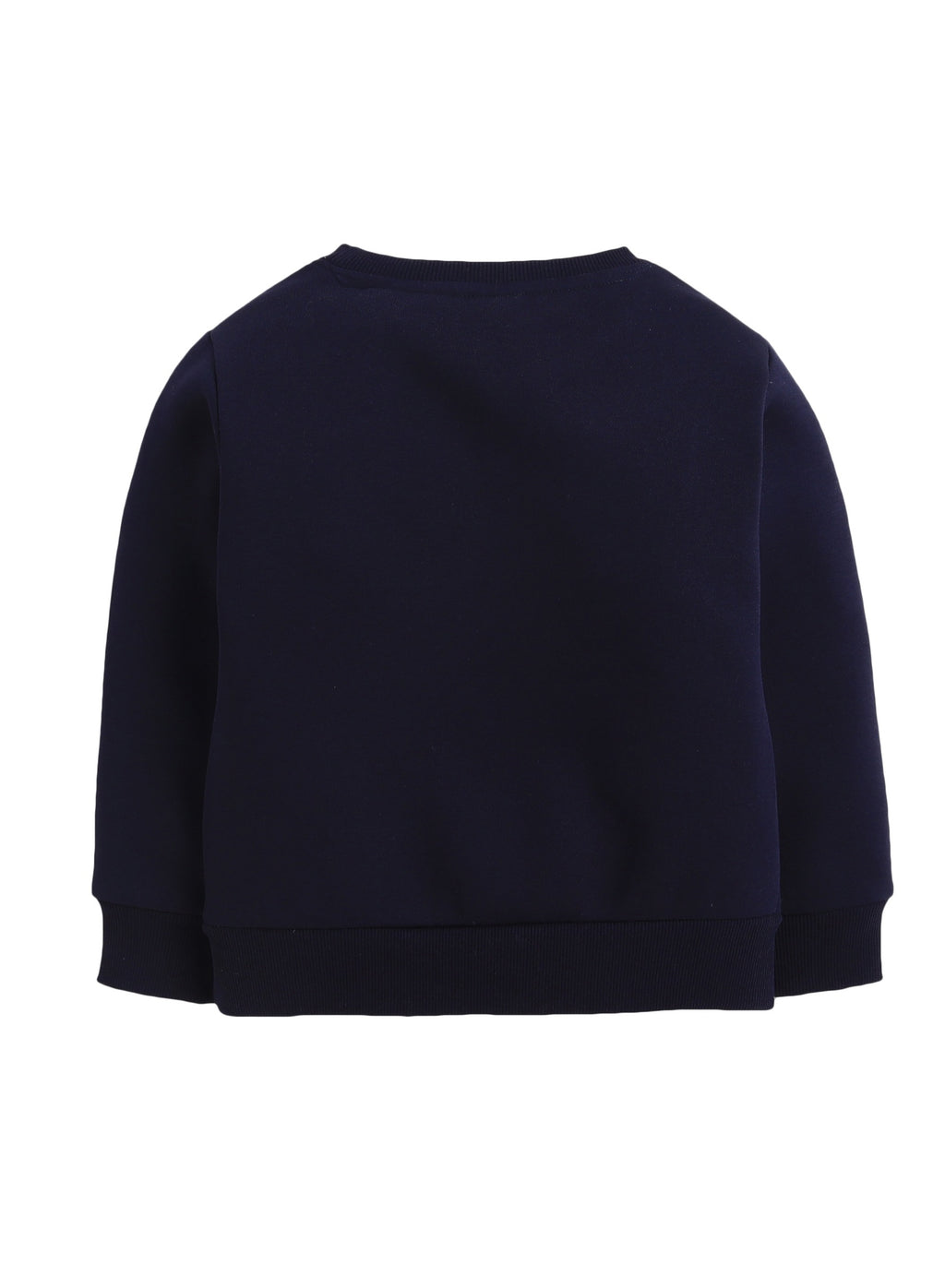 Boys' Navy "Never Give Up" Slogan Sweatshirt