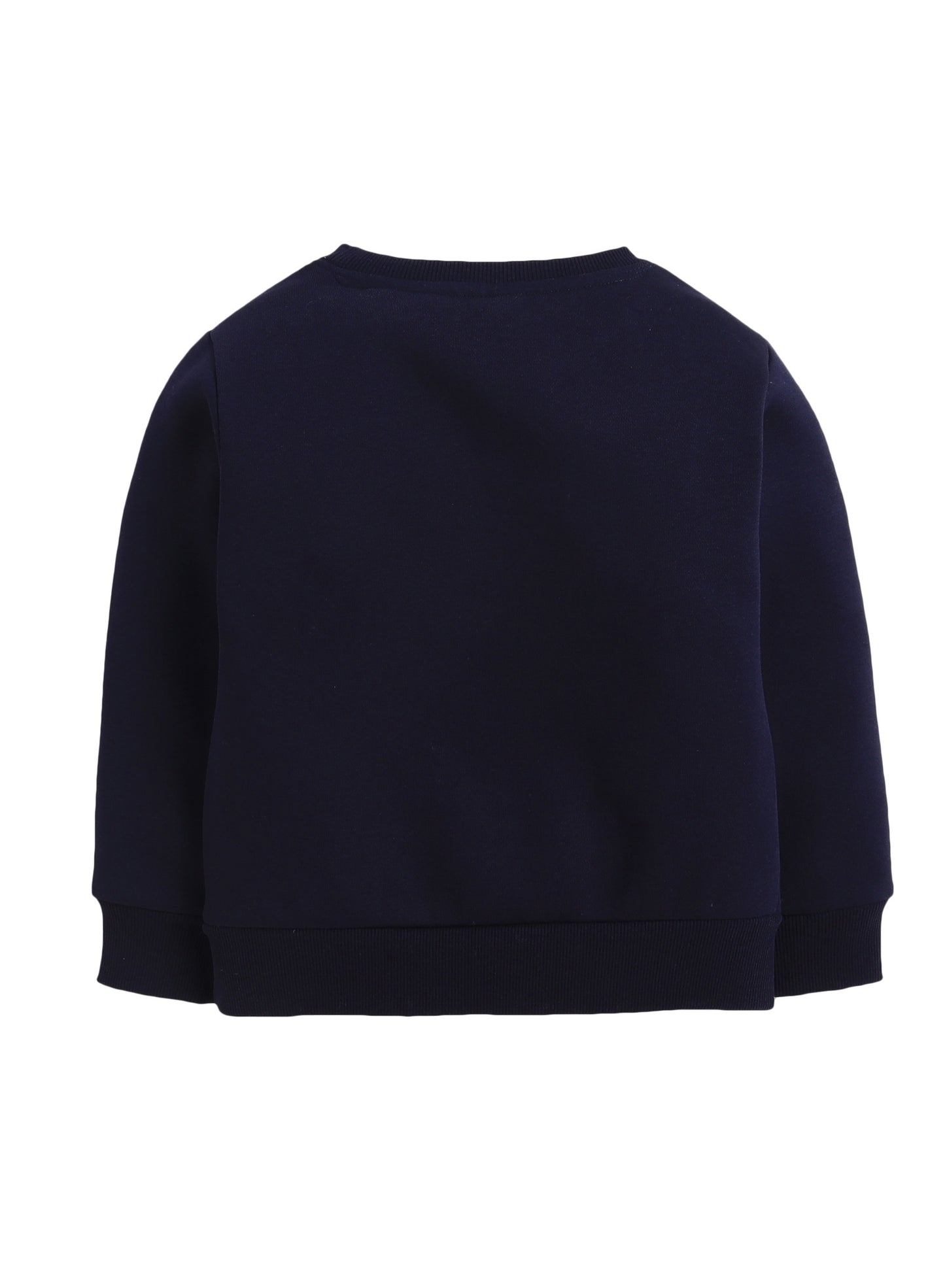 Boys' Navy "Never Give Up" Slogan Sweatshirt