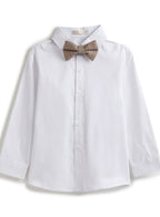 Striped Waistcoat Shirt Pants Set