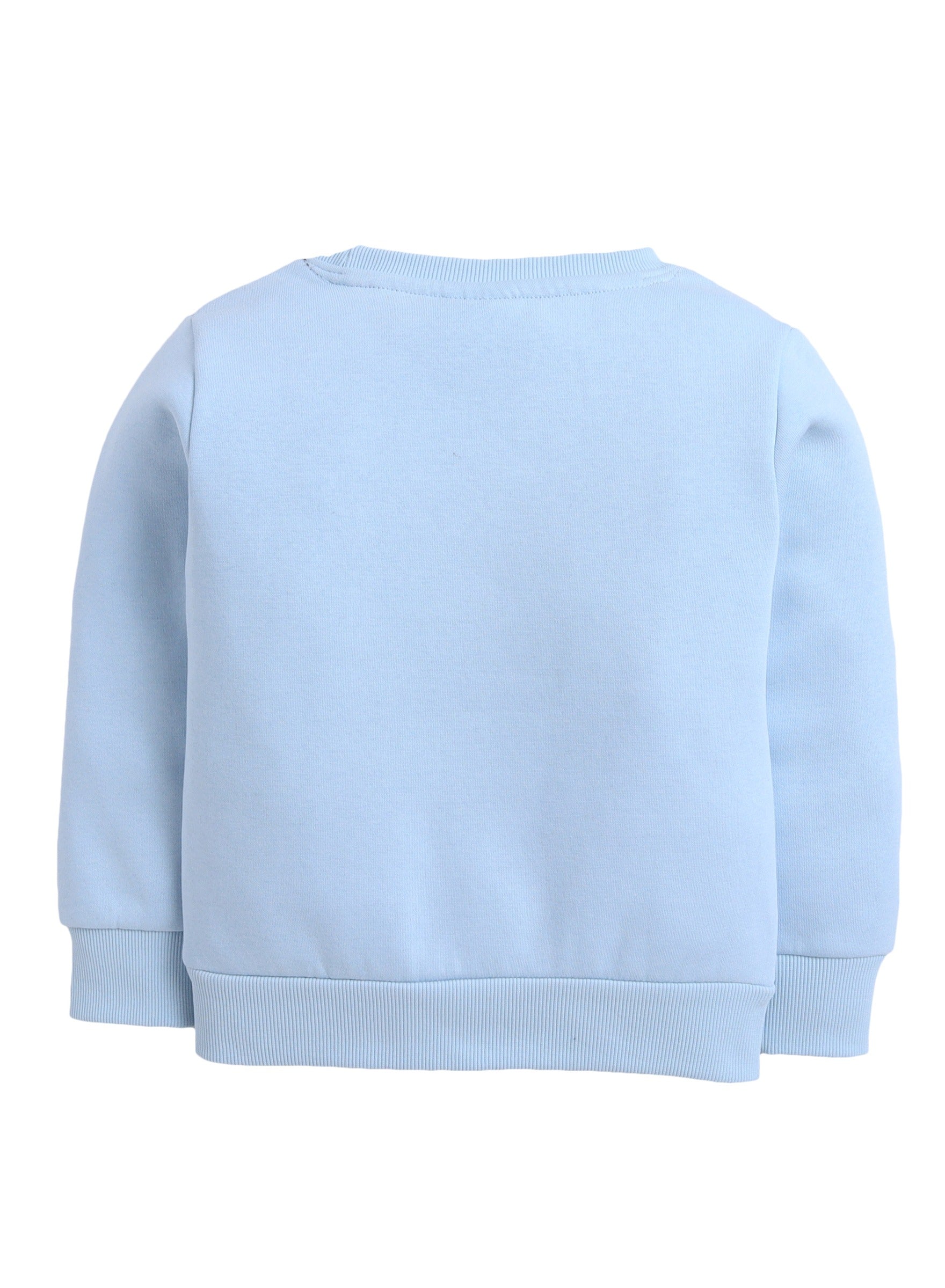 Boys' Blue "Be Your Own Leader" Slogan Sweatshirt