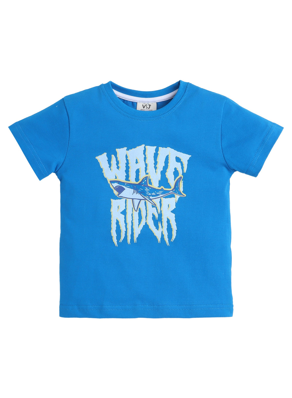 Victor And Jane - Printed T-Shirt And All-Over Printed Shorts Pyjama Set