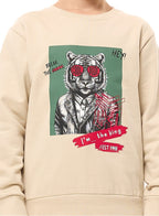 Boys Sweat-Shirt Beige-Olive