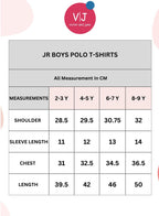 Junior Boys Classic Polo T-Shirt -Light  Blue