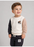 Baby Boys "Wild Adventure" Sweatshirt & Jogger Pants Set