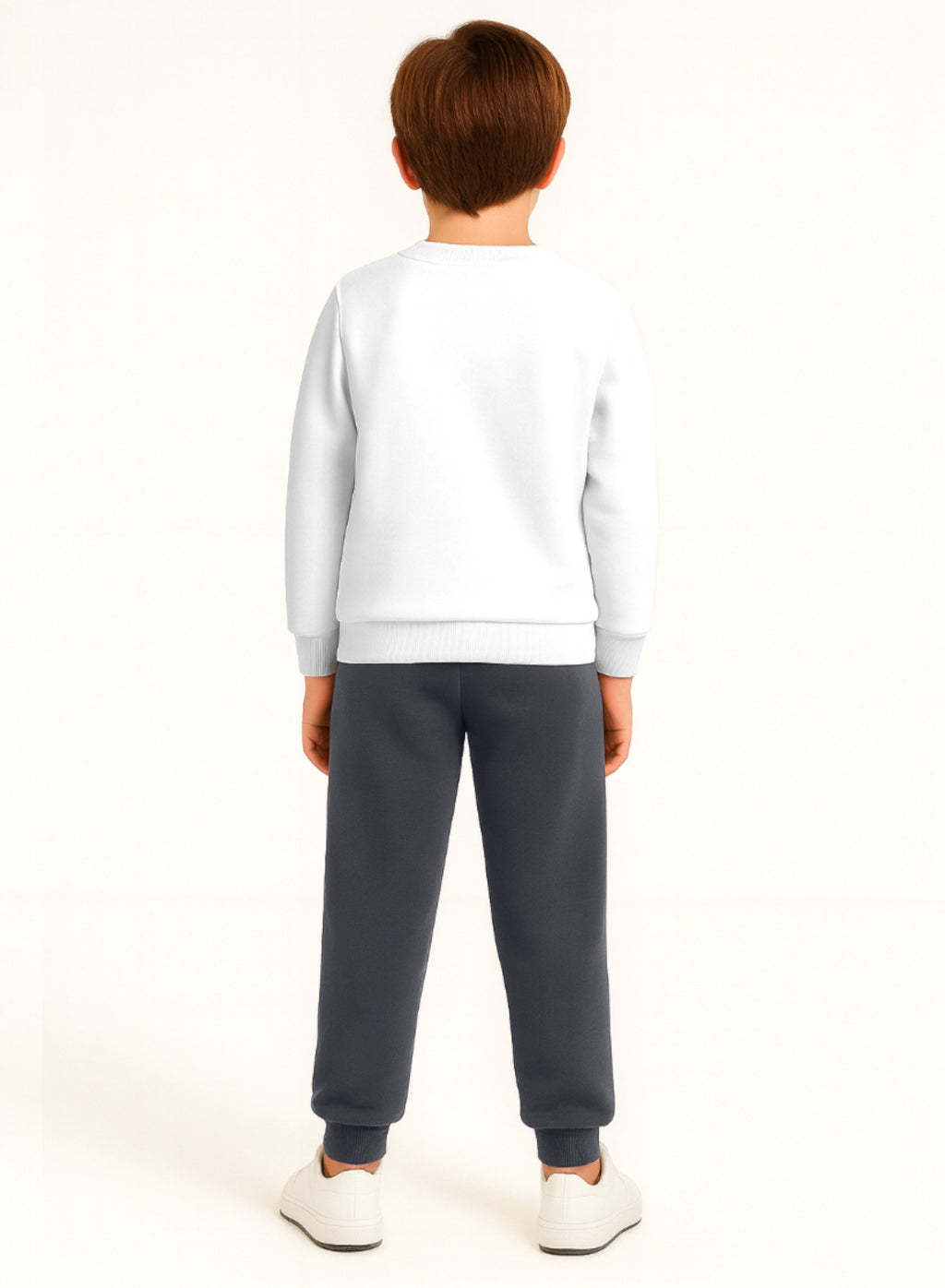 Print Sweatshirt Jogger Set