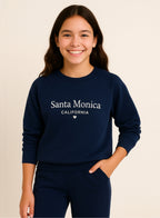 Girls’ Navy– 2-Piece Athleisure Set