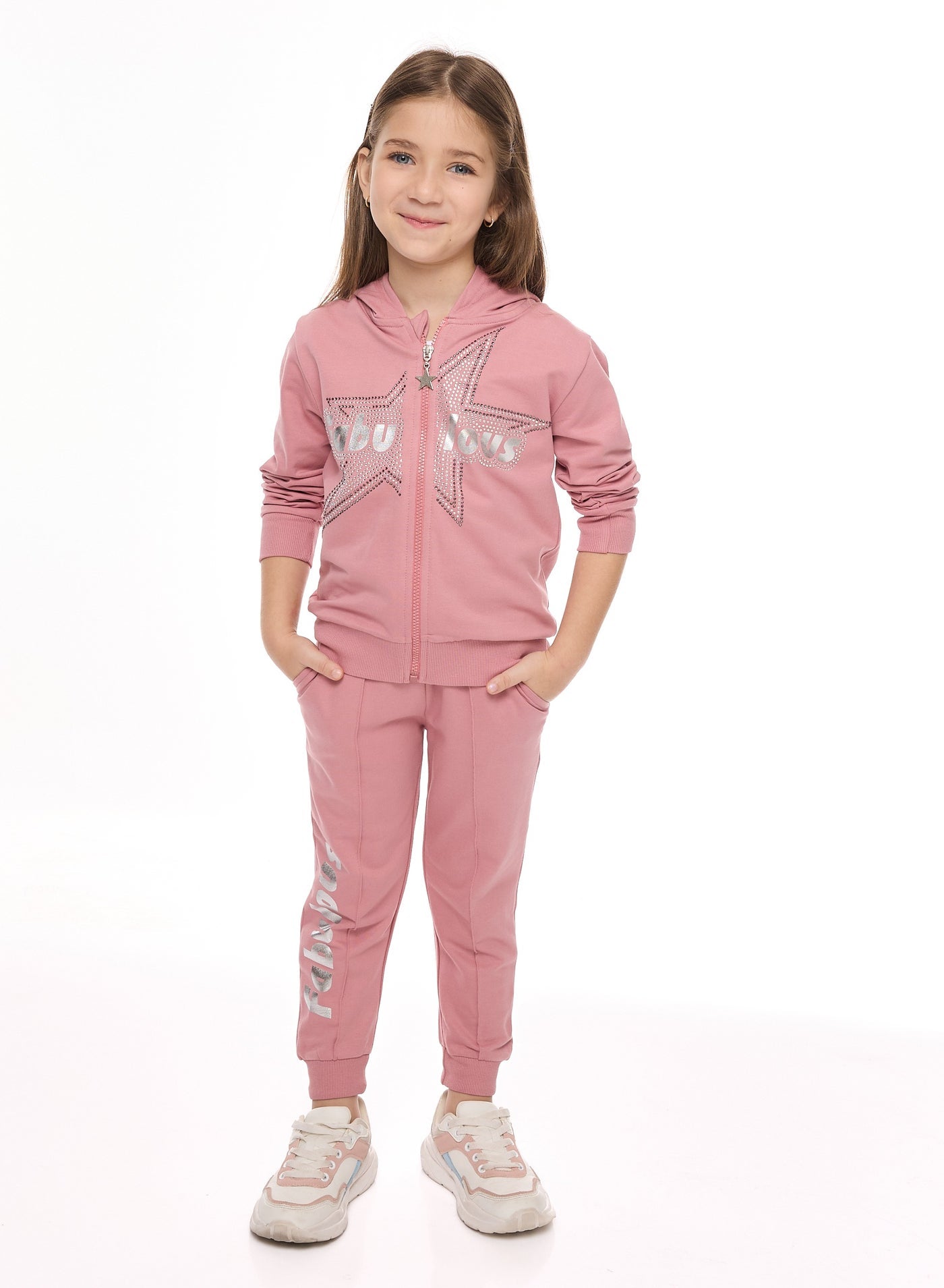 Embellished Hoodie With Matching Joggers