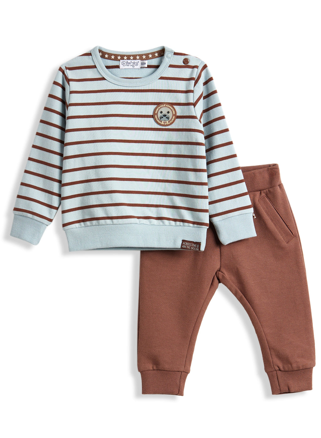 Print Pants Top Set