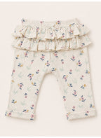 Baby Girls Long Sleeve Bodysuit & Ruffle Pants Set with Headband (3-Piece Set)