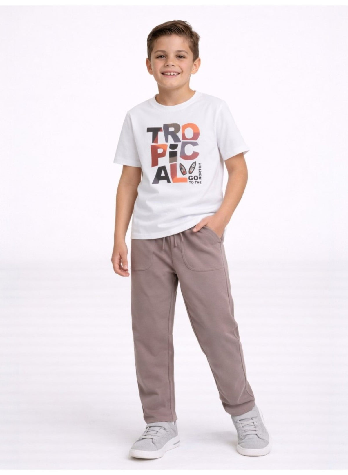 Boys Graphic T Shirt Set
