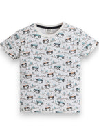 Victor And Jane - All-Over Printed T-Shirt And Pyjama Set