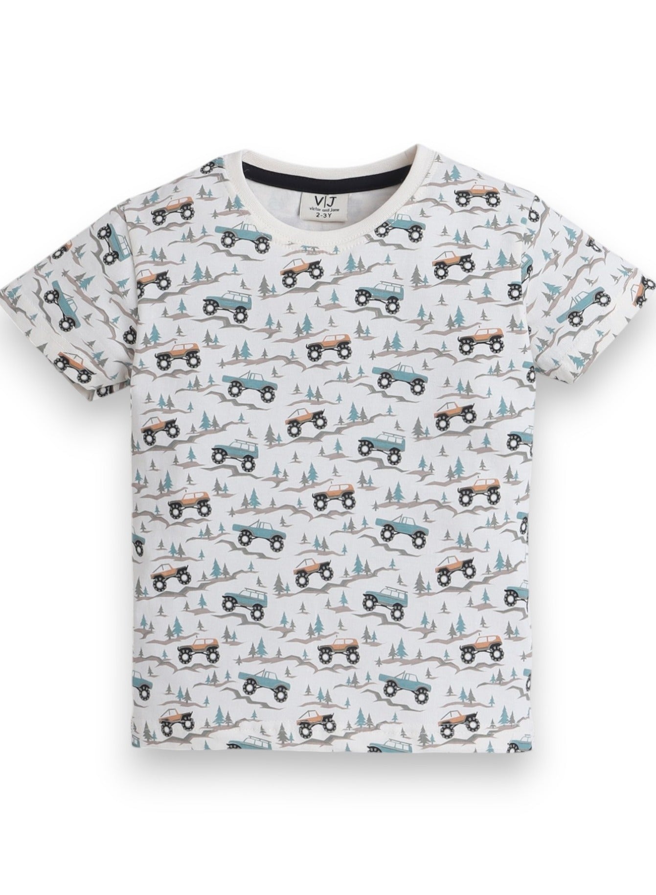 Victor And Jane - All-Over Printed T-Shirt And Pyjama Set