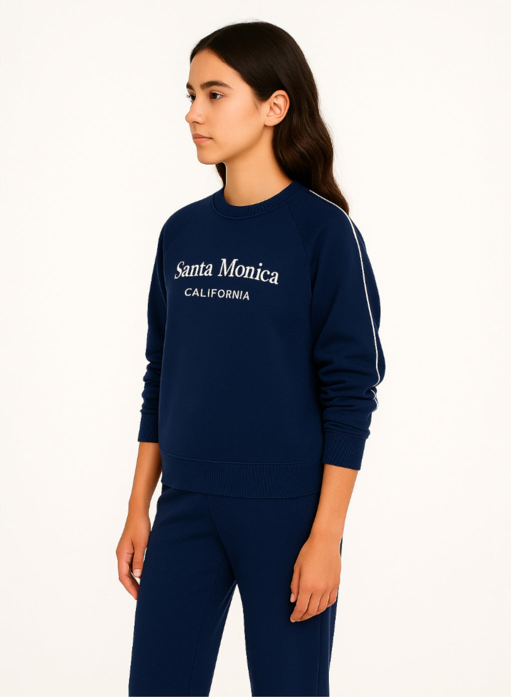 Girls’ Navy– 2-Piece Athleisure Set