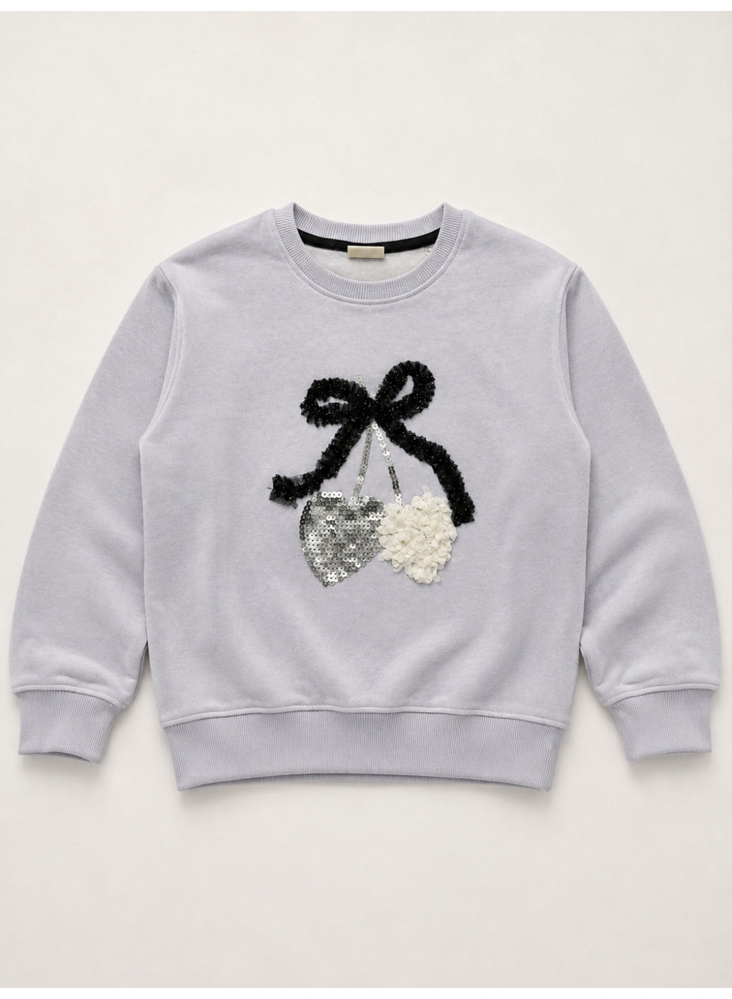 Girls Graphic Pullover Top with Puff Sleeves