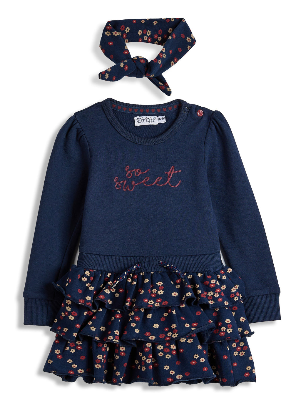 LS Frill Dress