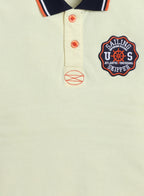 Victor & Jane Junior Boys' Polo T-Shirt “ With Embroidered Label Detail
