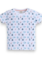 Victor And Jane - All-Over Printed T-Shirt And Pyjama Set