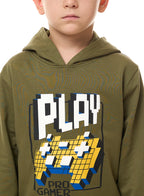 Boys' 2-Piece Hoodie And Jogger Set  (2 -8 Yrs) Olive