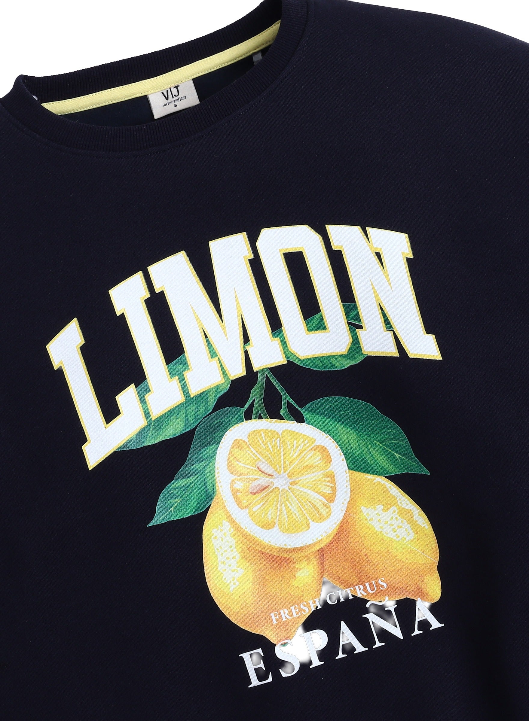Limon Espaã±A Graphic Sweatshirt “ 100% Cotton Fleece | Puff Print