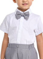 Waistcoat Shirt Pants Set