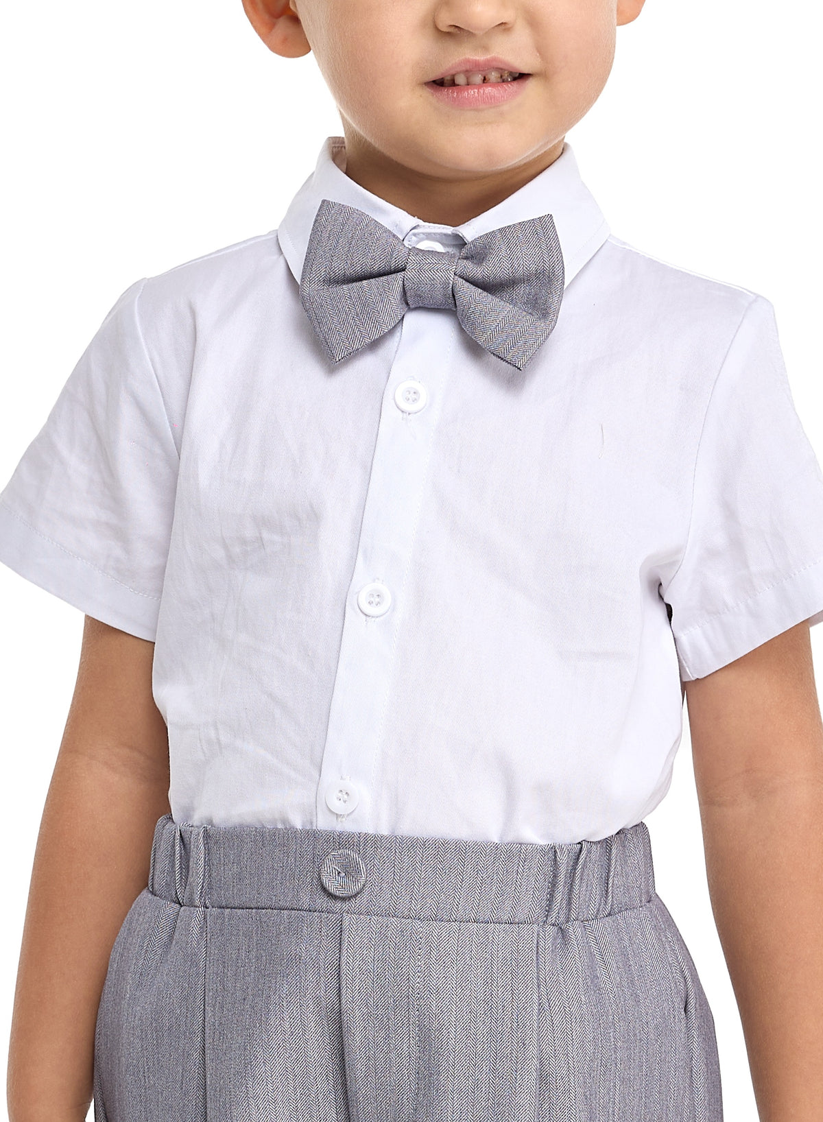 Waistcoat Shirt Pants Set
