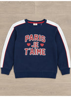Girls Paris Graphic Pullover