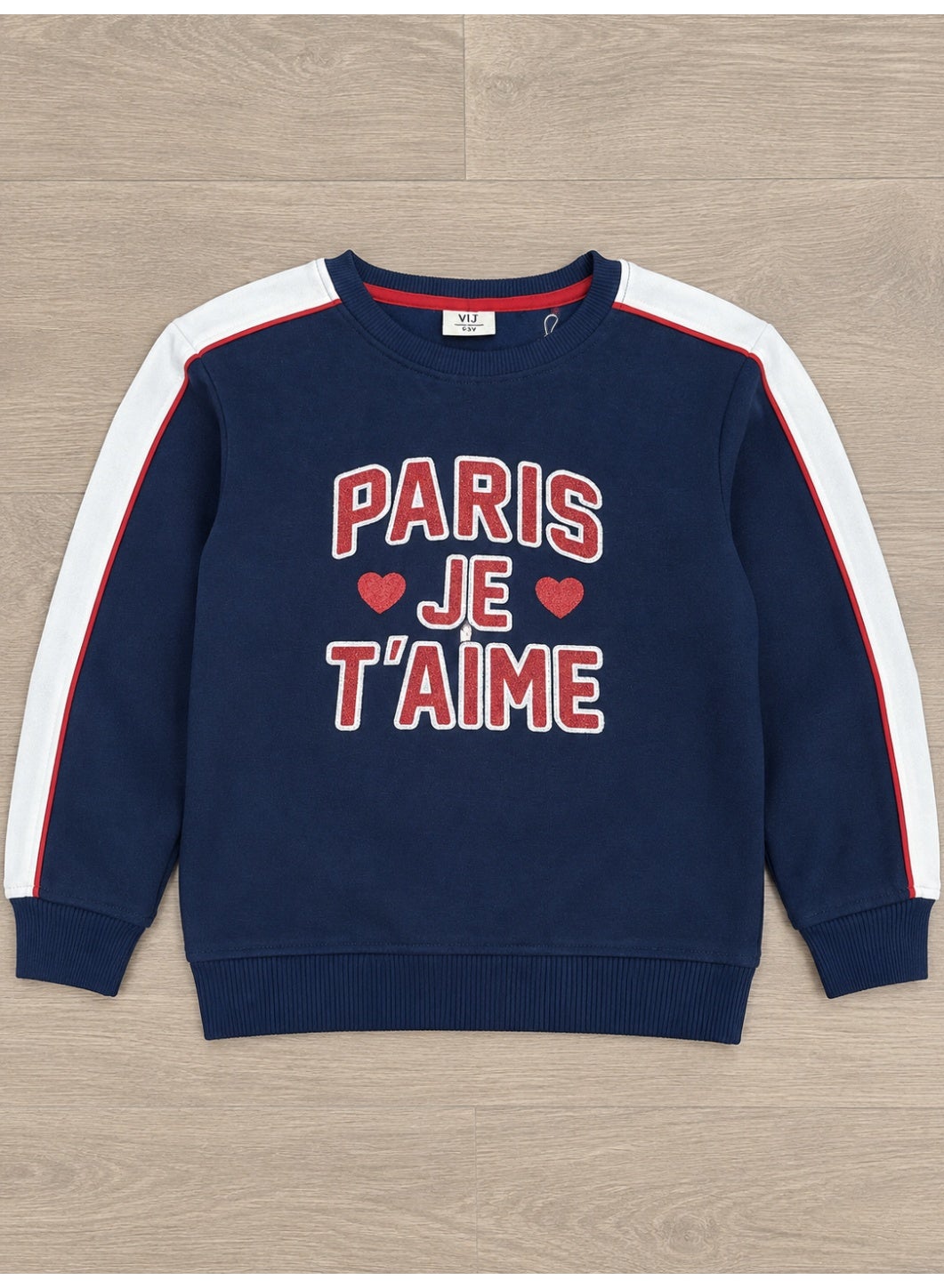 Girls Paris Graphic Pullover
