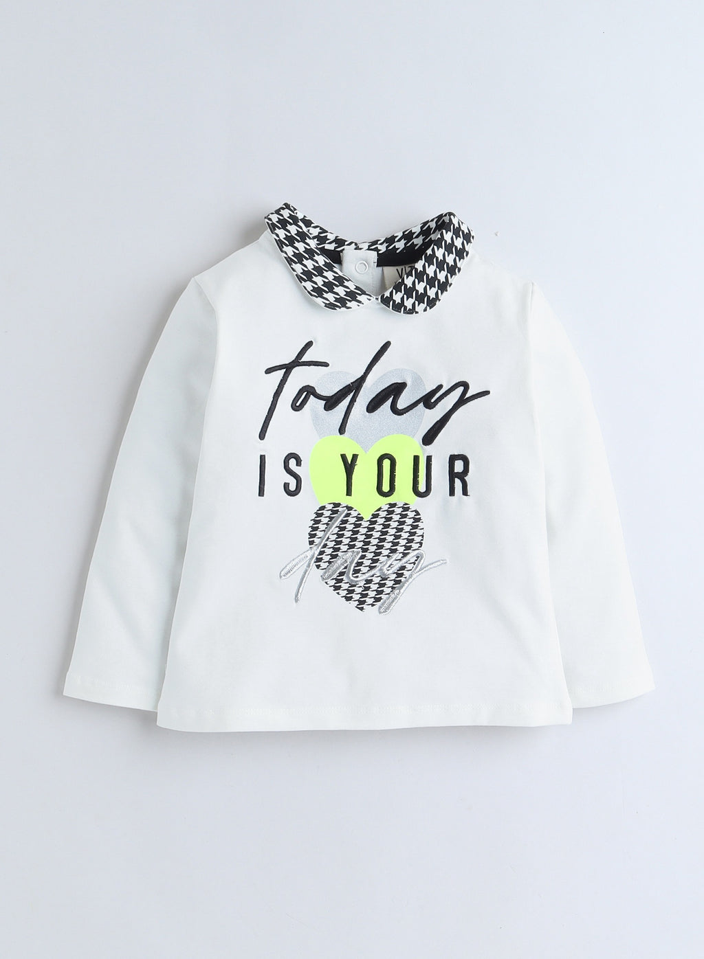 Glitter Printed Top With Legging - Set