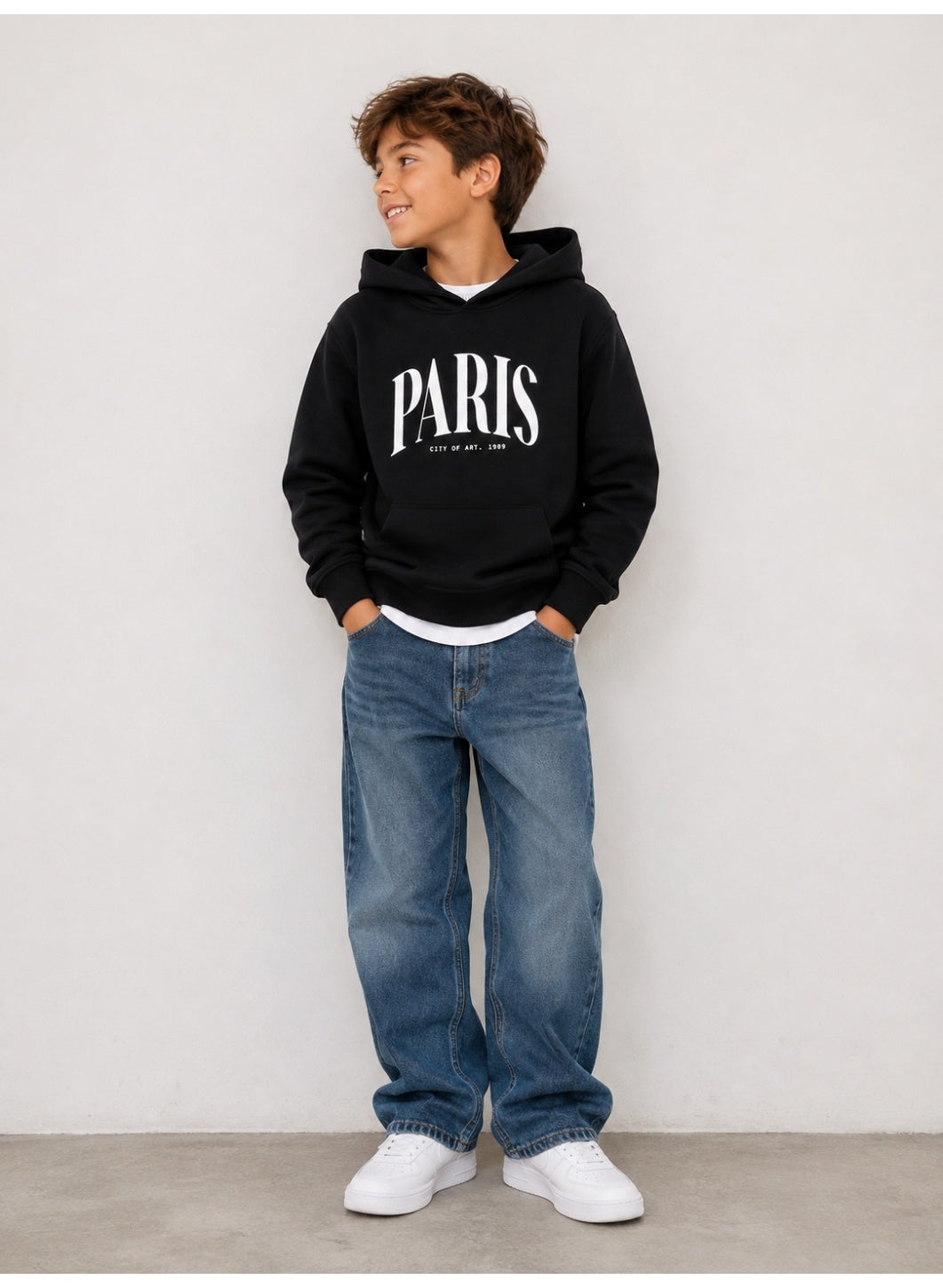 "Paris" Graphic  Sweatshirt Hoodie Top