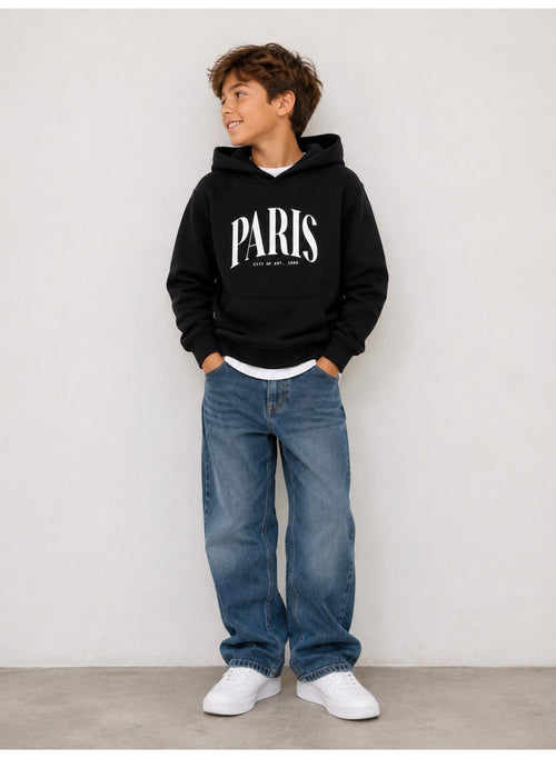 "Paris" Graphic  Sweatshirt Hoodie Top